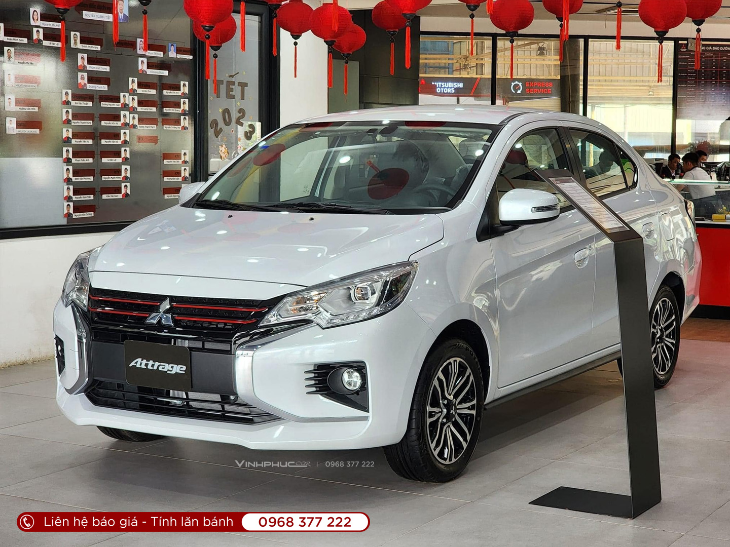 mitsubishi attrage vinh phuc 4 Mitsubishi Attrage Vĩnh Phúc