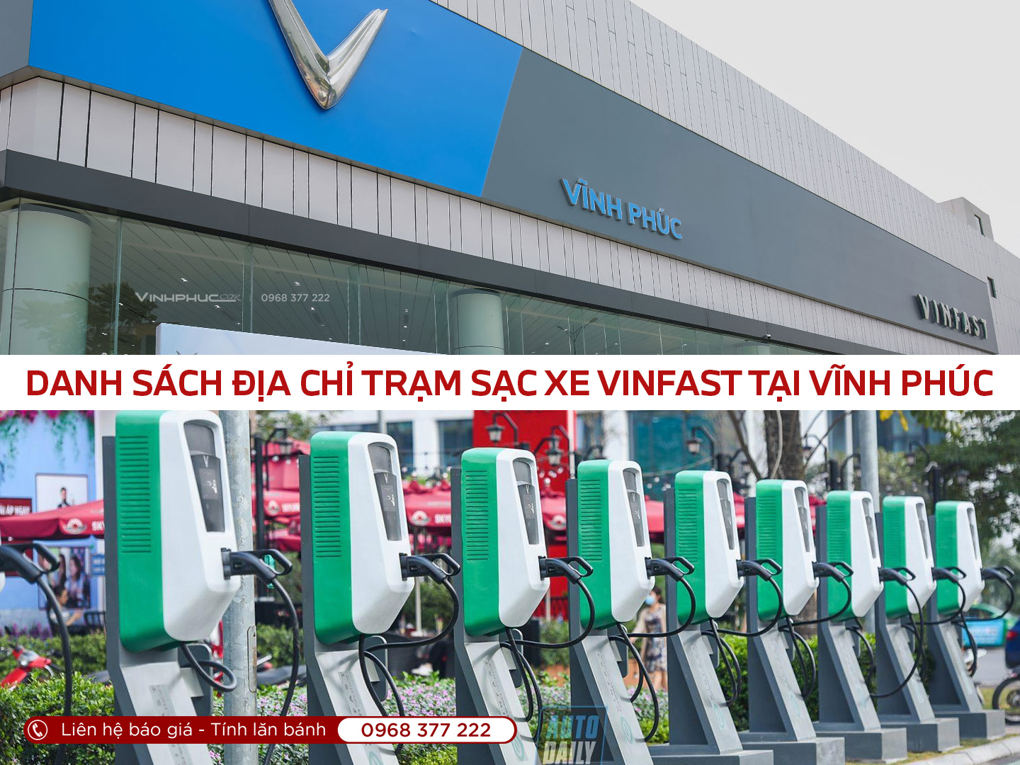 tram sac vinfast vinh phuc 2 Danh sách Trạm sạc Vinfast Vĩnh Phúc